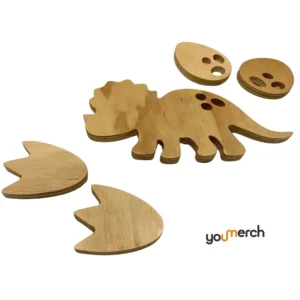 Cuadro infantil jurásico 5 pzas