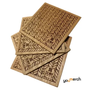 Posavasos laser pzas 4